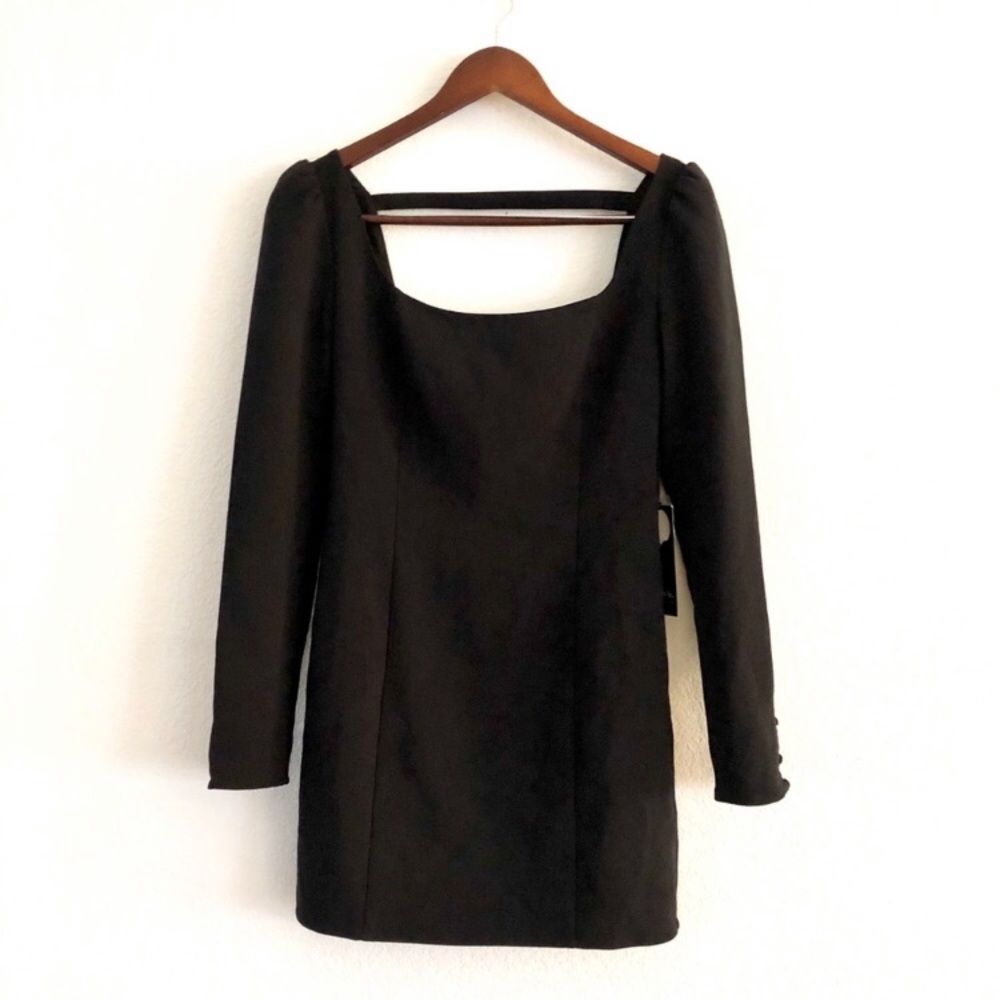 NWT Privacy Please REVOLVE Black Mini Dress LBD - Picture 5 of 8